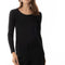 T-Shirt Wol en Zijde 66577 3 schwarz