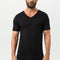 V-Neck T-Shirt 46007 123 schwarz